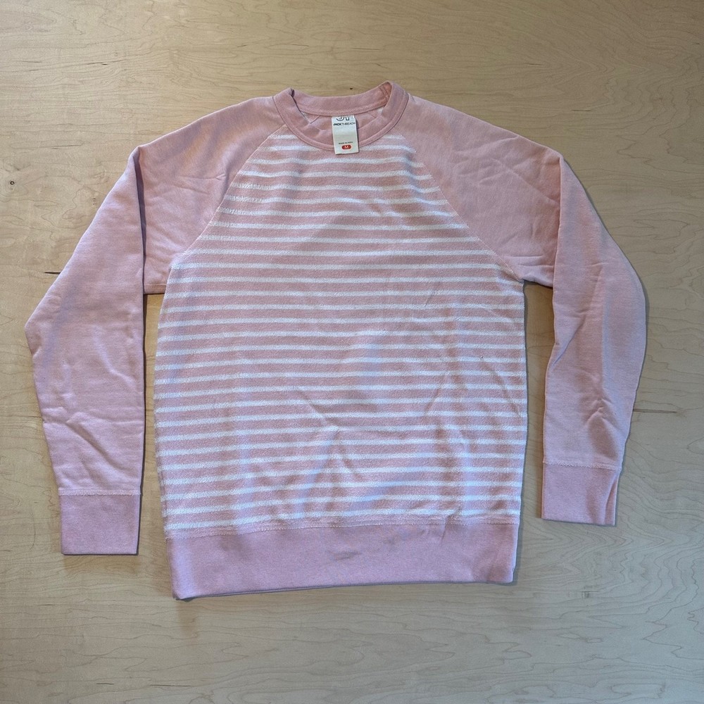 JackThreads Pink Pullover Sweatshirt - M